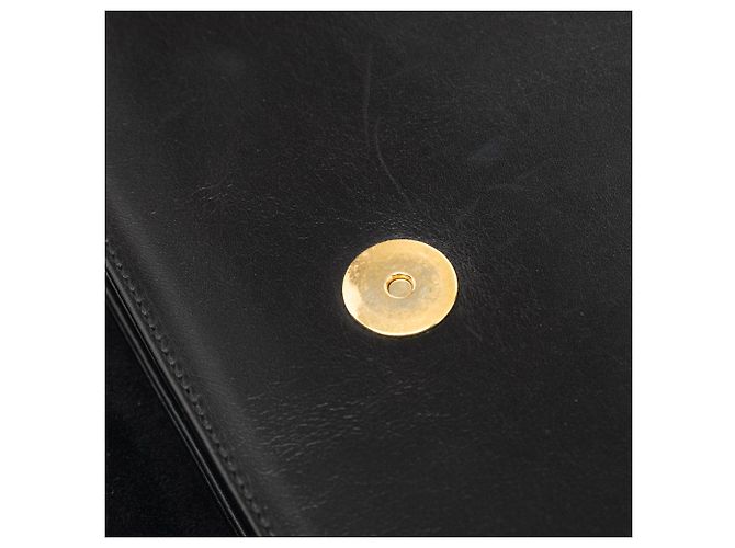 Bamboo Borsa Satchel Gucci in vitello nero con bambù - vista 6