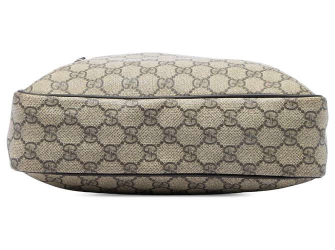 Borsa a tracolla Gucci GG Supreme Beige - vista 3