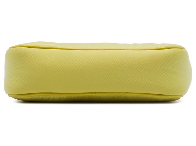 Borsa Prada Mini Tessuto Re Edition 2005 Gialla Giallo - vista 3
