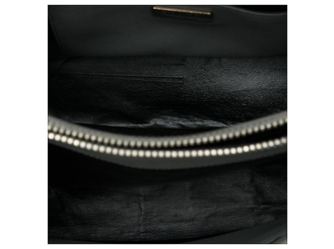 Borsa Tote Prada Saffiano Soft a tre tasche, Grigio - vista 4