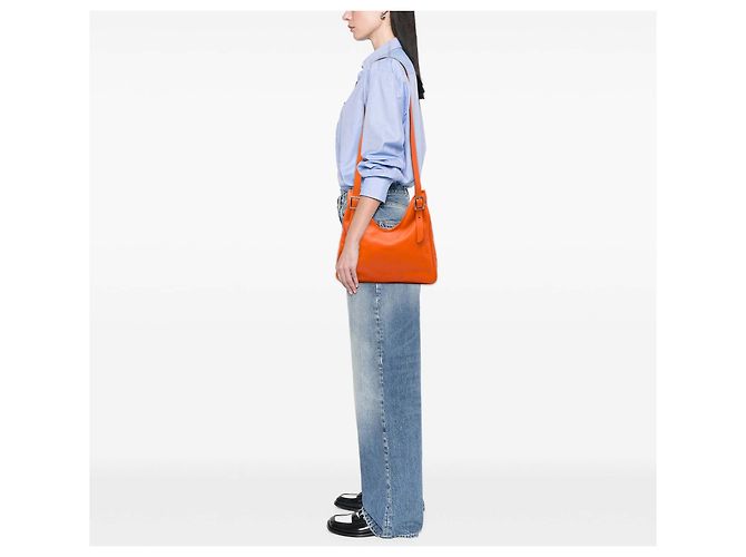 Borsa Hermès Swift Massai Cut 32 Arancione - vista 6