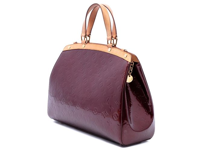 Borsa Satchel Brea GM Louis Vuitton Monogram Vernis Rossa Rosso - vista 2