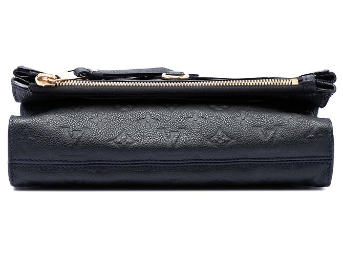 Borsa a pochette Louis Vuitton Monogram Empreinte Petillante Blu - vista 3