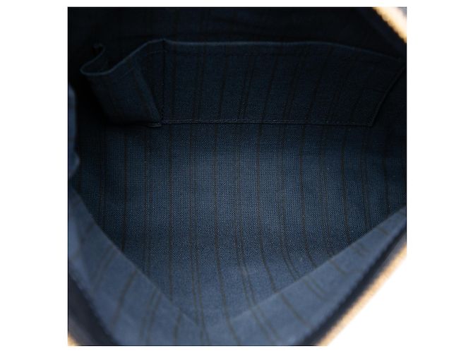 Borsa a pochette Louis Vuitton Monogram Empreinte Petillante Blu - vista 4