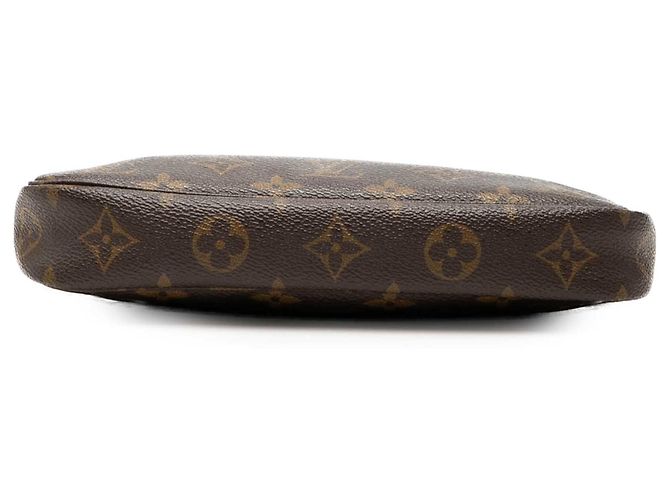 Borsa a tracolla Louis Vuitton Monogram Pochette Accessoires Marrone - vista 3