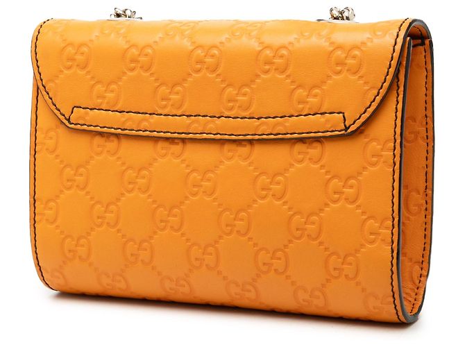 Orange Gucci Mini Guccissima Emily Crossbody - view 2