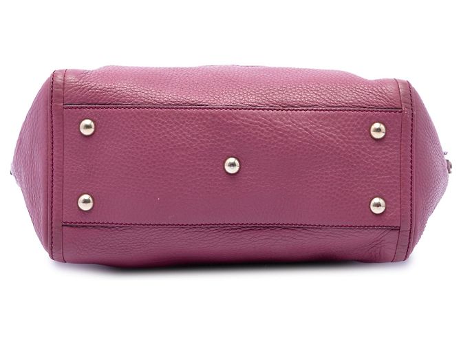 Borsa Soho Cellarius Small in pelle di vitello viola Gucci Porpora - vista 3