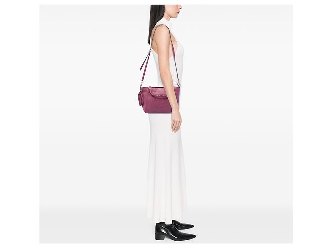 Borsa Soho Cellarius Small in pelle di vitello viola Gucci Porpora - vista 6