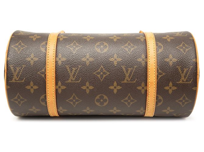 Borsa a mano Louis Vuitton Monogram Papillon 28 Marrone - vista 3