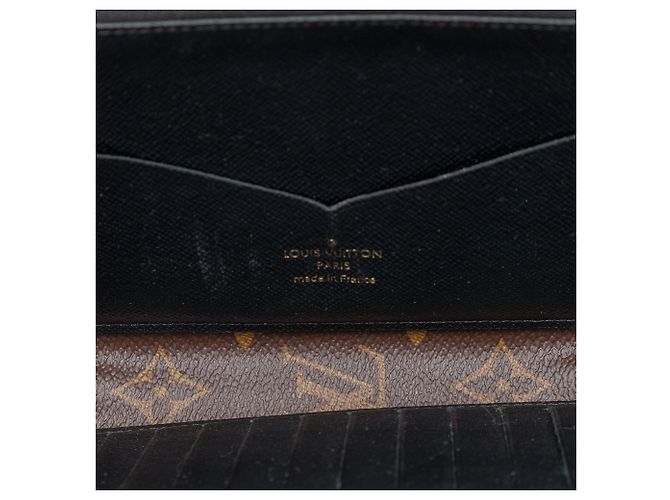 Carteras largas Daily Organizer Louis Vuitton Monogram marrón Castaño - vista 4