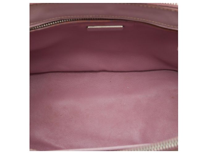 Borsa Prada Galleria Small Bicolor Saffiano Double Zip - Rosa - vista 4