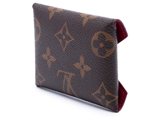 Tarjetero Louis Vuitton Monogram Pochette Kirigami Marrón Castaño - vista 2
