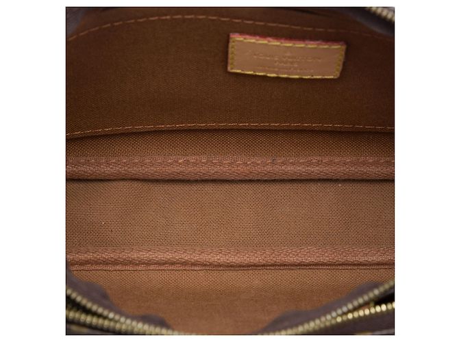 Borsa Satchel Louis Vuitton Monogram Multi Pochette Accessoires Marrone - vista 4