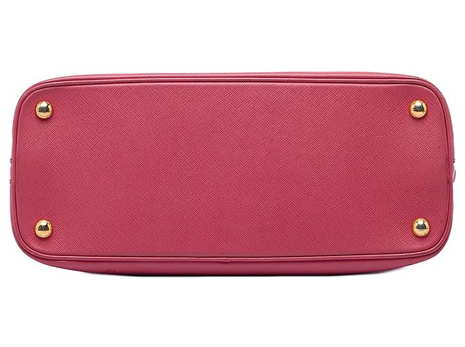 Borsa Prada Medium Saffiano Lux Promenade Rosa - vista 3