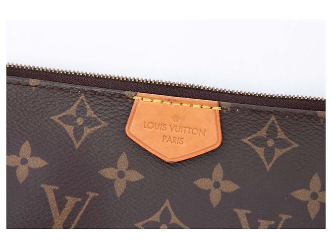 Bolso Louis Vuitton Monogram Multi Pochette Accessoires Marrón Castaño - vista 5
