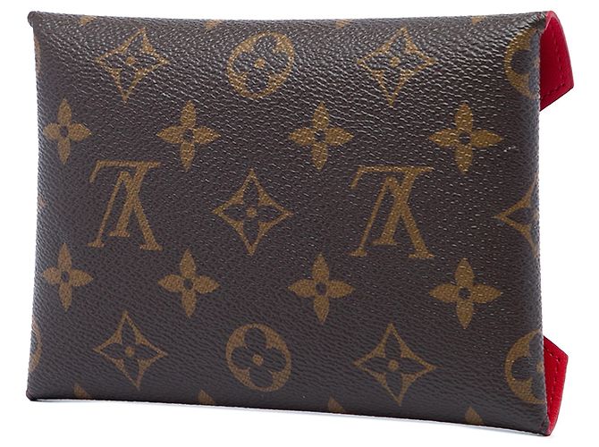 Borsa a pochette Louis Vuitton Monogram Pochette Kirigami MM Marrone - vista 2