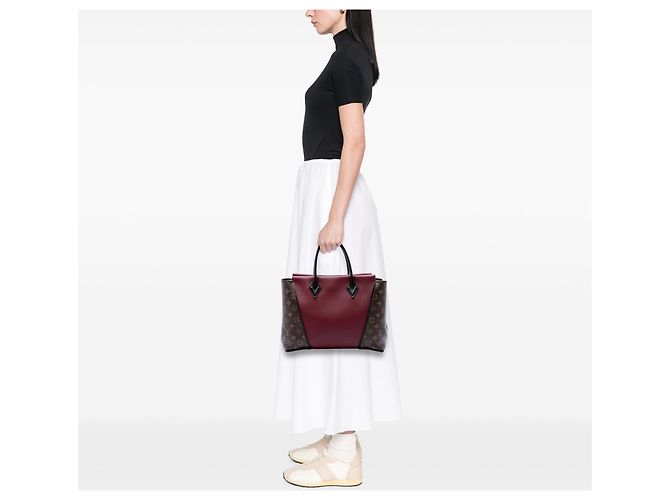 Tote Louis Vuitton Monogram W PM Rossa Rosso - vista 6
