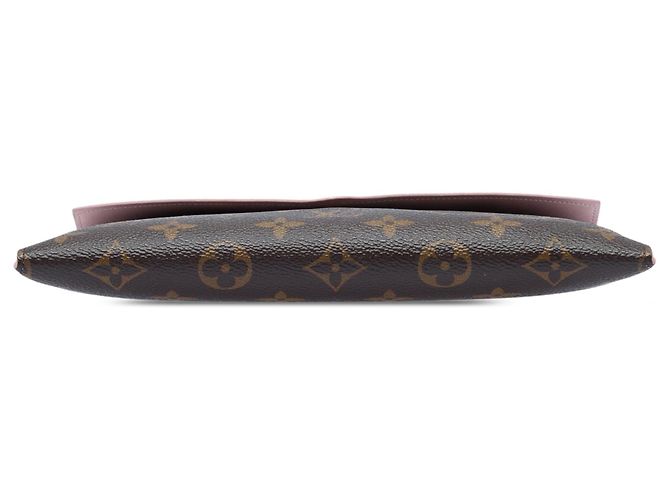 Borsa a pochette Louis Vuitton Monogram Pochette Kirigami GM marrone - vista 3