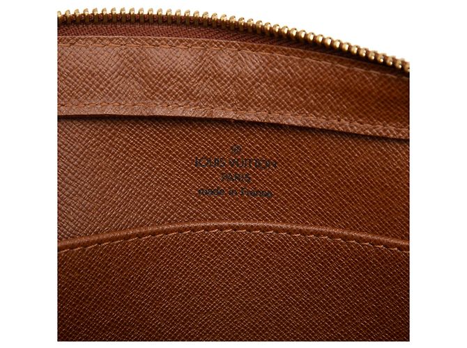 Borsa a pochette Louis Vuitton Monogram Orsay Marrone - vista 5