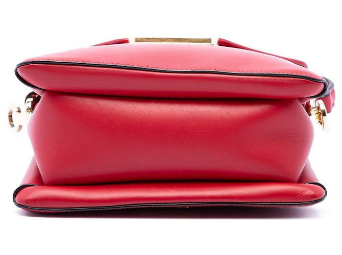 Borsa a mano Prada Ingrid rossa con manico superiore e patta Rosso - vista 3