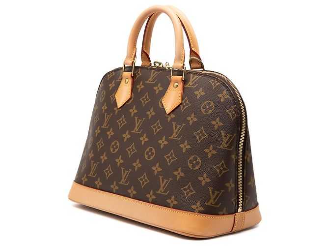 Borsa a mano Louis Vuitton Monogram Alma PM Marrone - vista 2