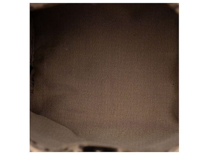 Borsa a mano Fendi Zucchino Canvas marrone - vista 4