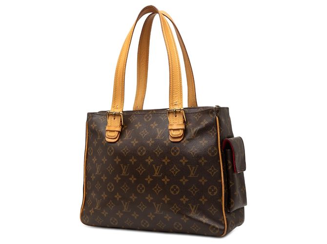 Borsa Tote Louis Vuitton Monogram Multipli Cite Marrone - vista 2