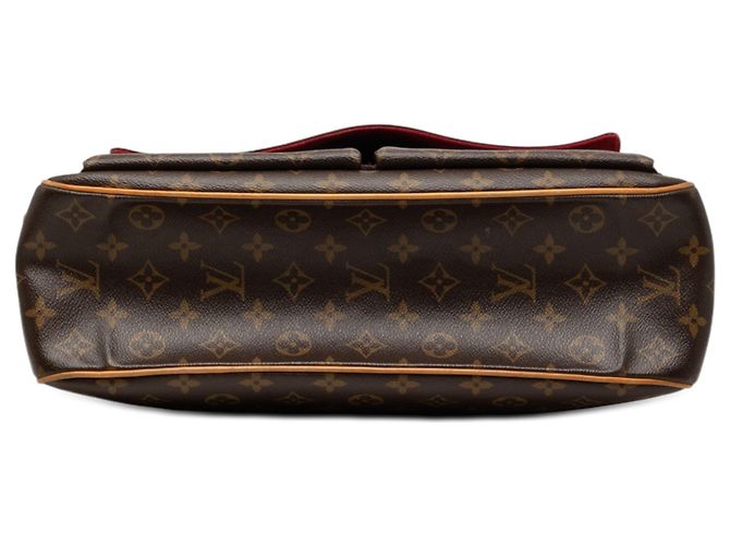 Borsa Tote Louis Vuitton Monogram Multipli Cite Marrone - vista 3