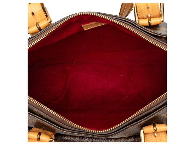 Borsa Tote Louis Vuitton Monogram Multipli Cite Marrone - vista 4