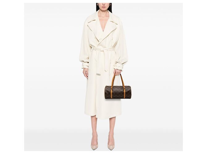 Bolso de mano Louis Vuitton Monogram Papillon 30 Marrón Castaño - vista 6