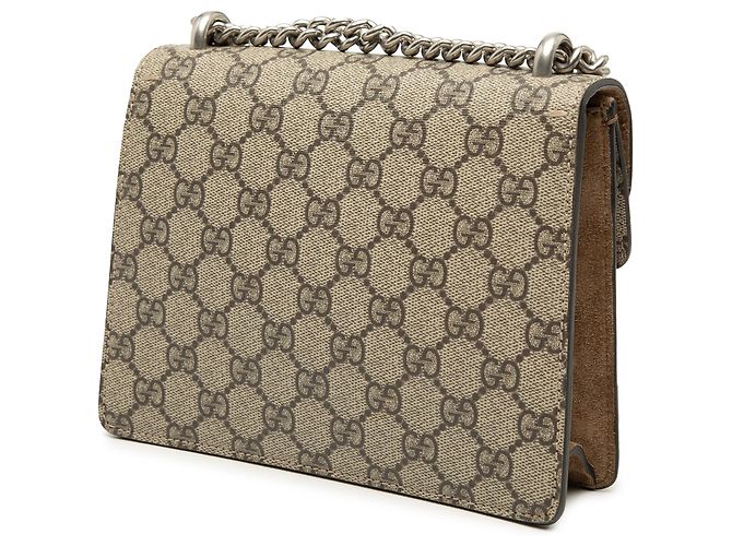 Borsa a tracolla Gucci Small GG Supreme Dionysus Marrone - vista 2