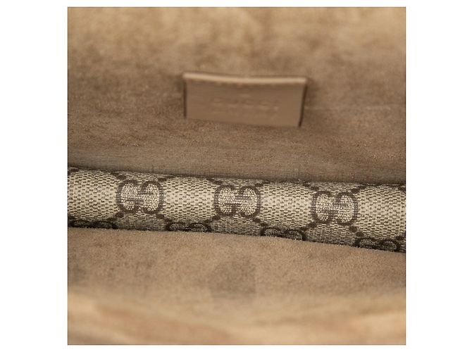 Borsa a tracolla Gucci Small GG Supreme Dionysus Marrone - vista 4