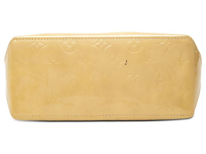 Borsa a mano Louis Vuitton Monogram Vernis Reade PM Beige - vista 3
