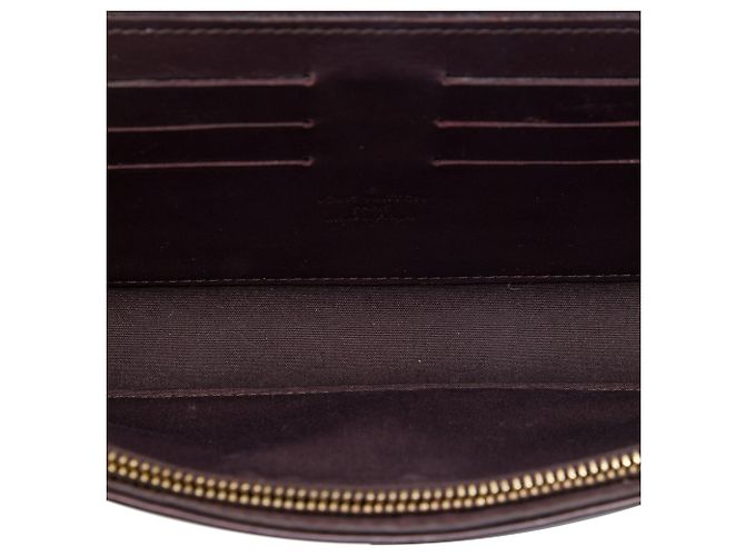 Borsa Satchel Ana Louis Vuitton Monogram Vernis Viola Porpora - vista 4