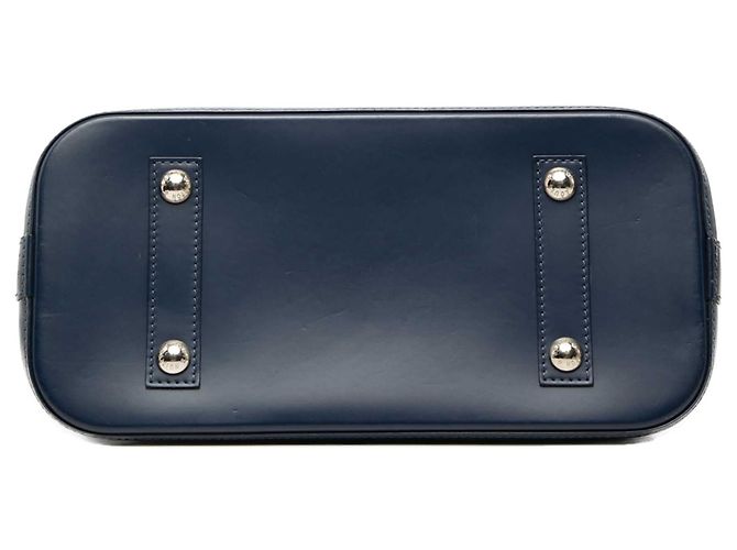 Borsa Louis Vuitton Epi Alma PM Blu - vista 3