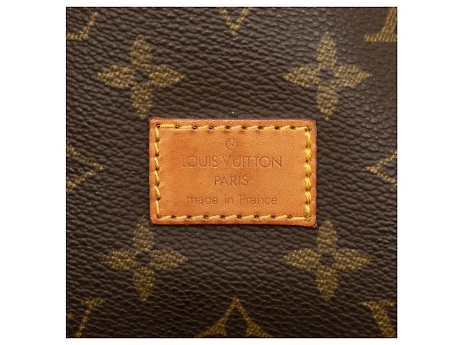 Borsa a tracolla Louis Vuitton Monogram Saumur 30 Marrone - vista 5