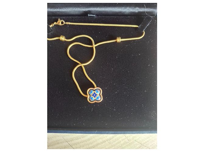 Autre Marque Set di gioielli Freywille M. Frey Wien in oro smaltato Bianco Blu Giallo Gold hardware - vista 3