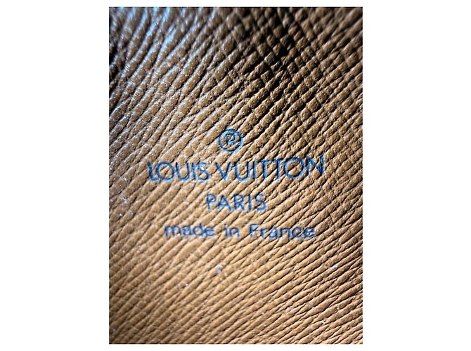 Louis Vuitton Danube PM Borsa a Tracolla Monogram Marrone Gold hardware - vista 12