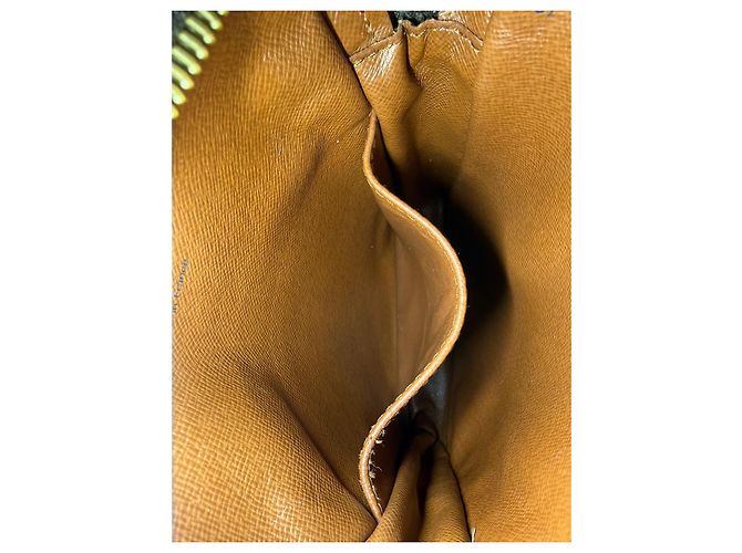 Louis Vuitton Danube PM Borsa a Tracolla Monogram Marrone Gold hardware - vista 15