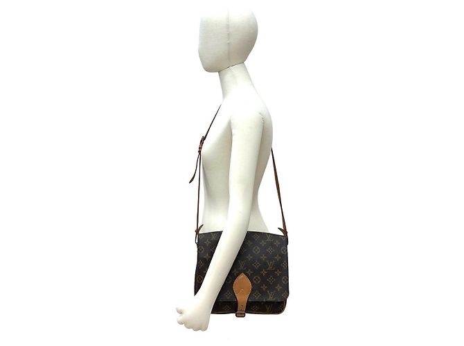 Mini borsa a tracolla Louis Vuitton Monogram Marrone - vista 2