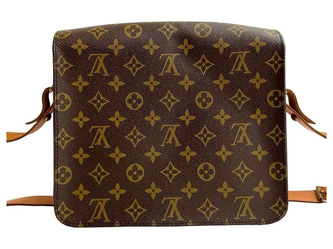 Mini borsa a tracolla Louis Vuitton Monogram Marrone - vista 3