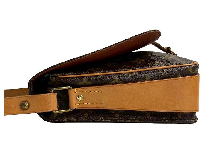 Mini borsa a tracolla Louis Vuitton Monogram Marrone - vista 5