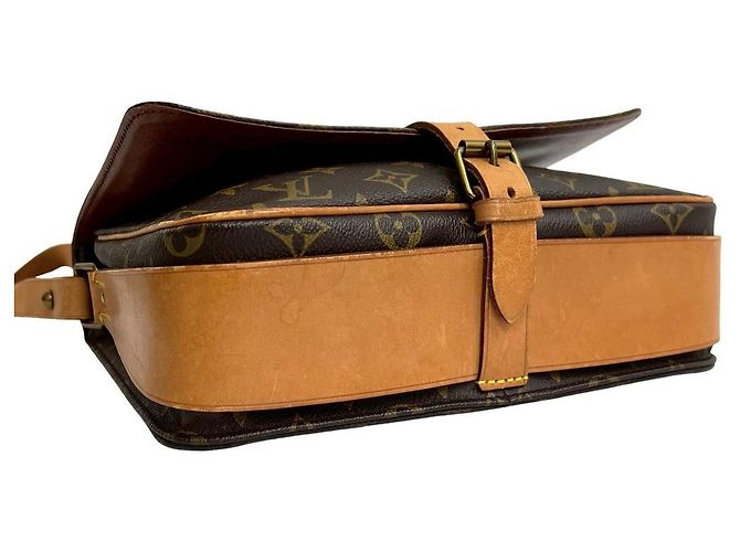 Mini borsa a tracolla Louis Vuitton Monogram Marrone - vista 7