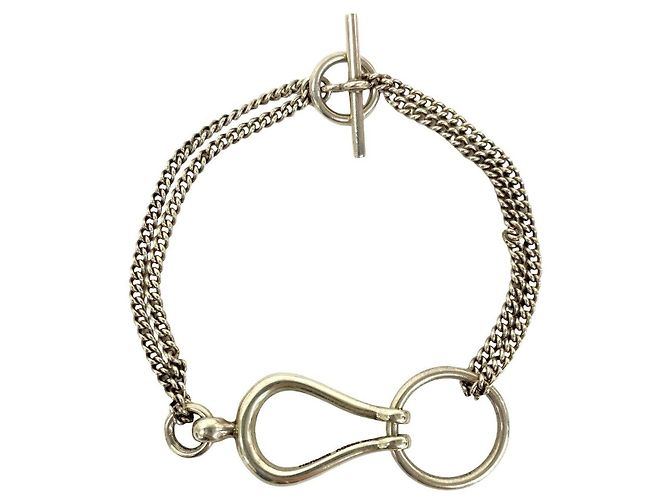 Bracciale Hermès Arabesque 925 Argento - vista 2