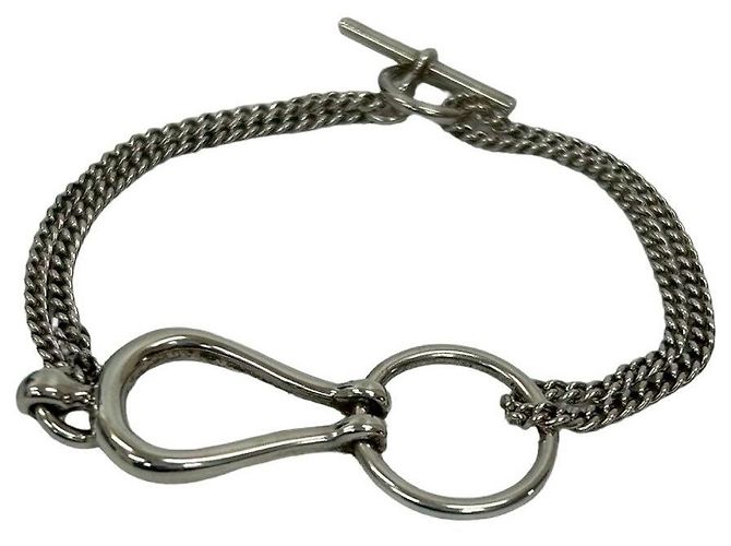 Bracciale Hermès Arabesque 925 Argento - vista 7