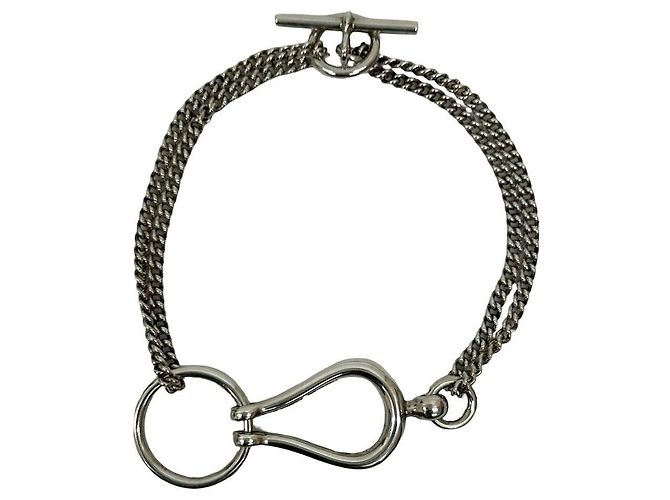 Bracciale Hermès Arabesque 925 Argento - vista 9