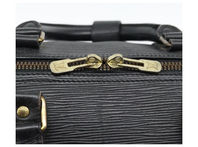 LOUIS VUITTON Epi Keepall 50 Boston Bag Black M42962 LV - vista 9