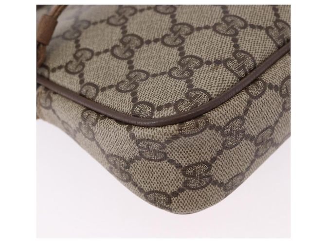 GUCCI GG Supreme Shoulder Bag PVC Beige Gold 97 02 068 - vista 15