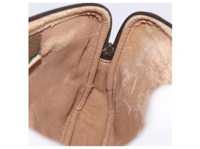 GUCCI GG Supreme Shoulder Bag PVC Beige Gold 97 02 068 - vista 19