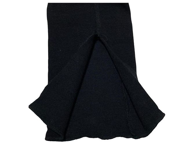 Autre Marque Deuxieme Classe Leggings a coste Nero - vista 8